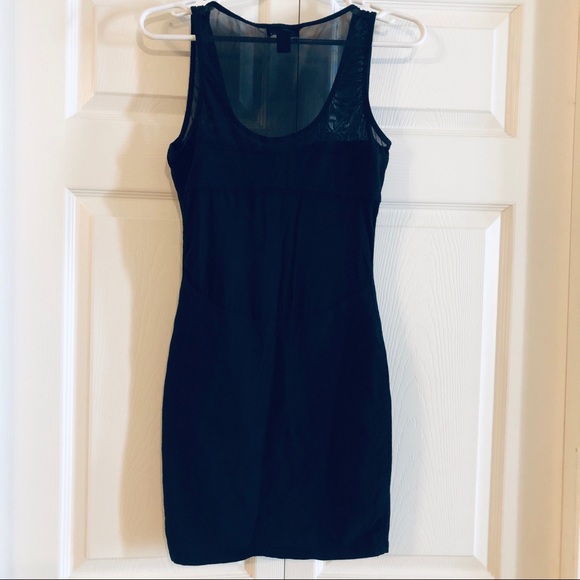 Sexy Black Sheer Cutout Dress - Picture 3 of 5